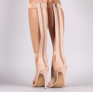 Liliana Strappy Buckled Gladiator Heel